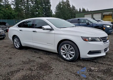 2016 Chevrolet Impala Lt из США, поврежденный, VIN 2G1105SAXG9102521